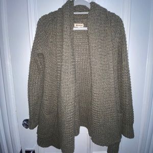 Knit cardigan